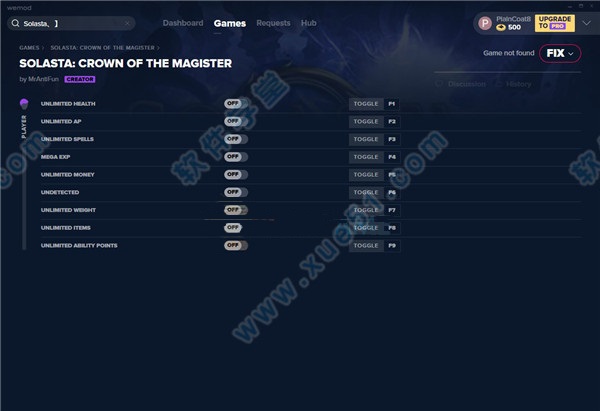 索拉斯塔法师之冠修改器3dm版